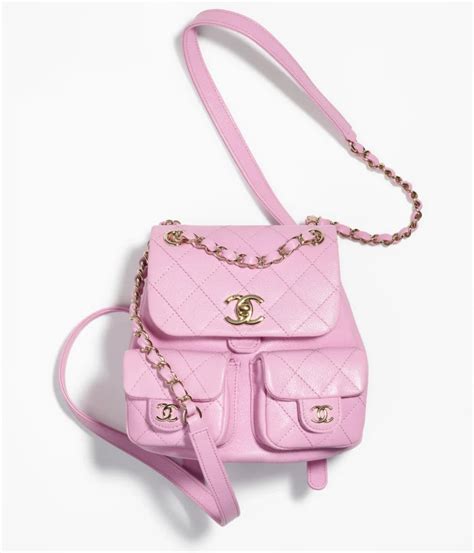 chanel duma backpack pink|Chanel vintage duma backpack.